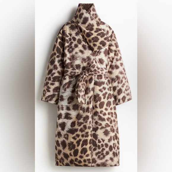 H&M STUDIO COLLECTION WATER-REPELLENT DOWN PUFFER COAT - Picture 3 of 8